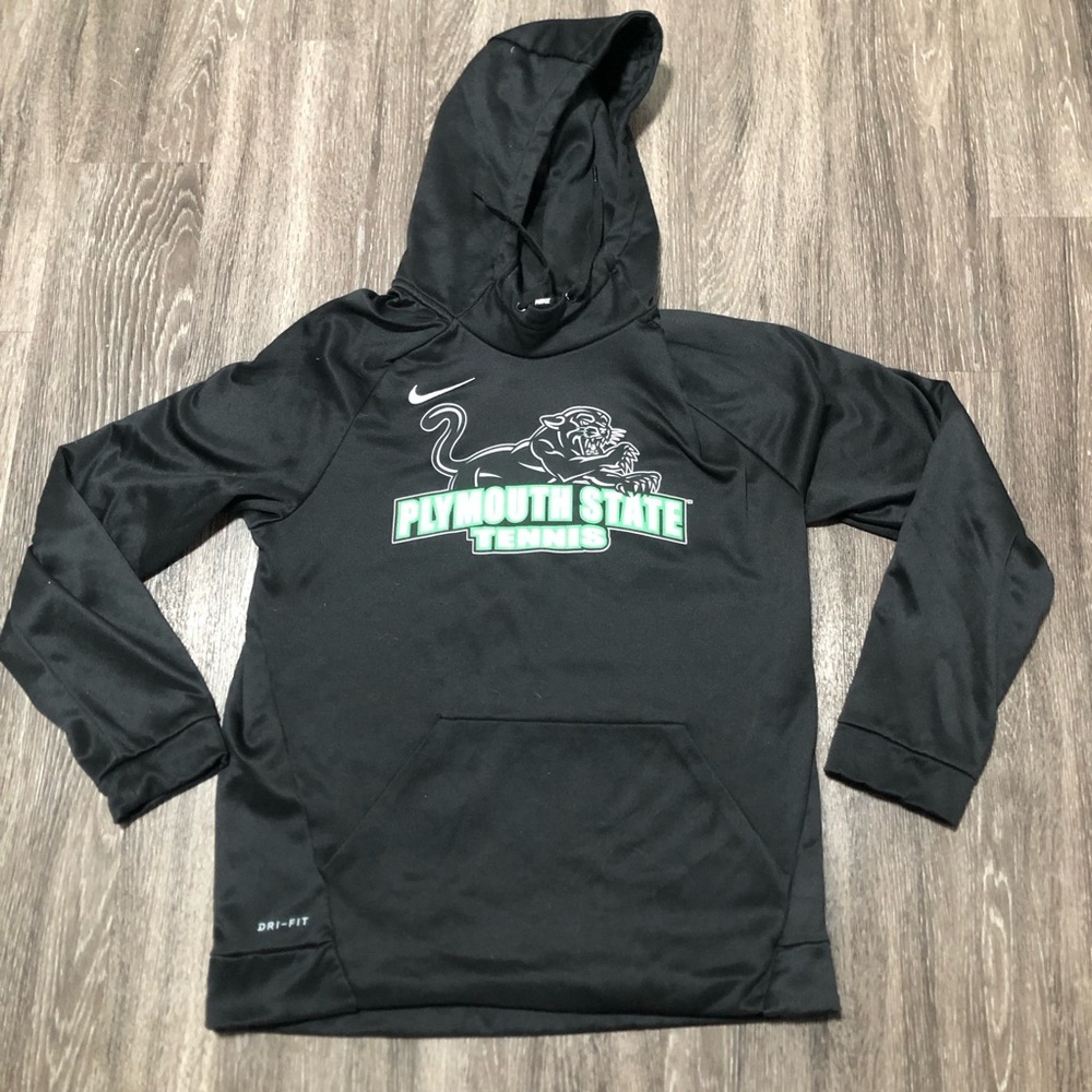 Nike Dri-FIT Plymouth State University Tennis Hoodie - Black - Size Medium